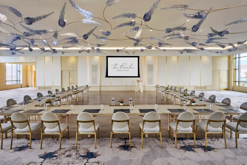 large meeting space set in a u shape
