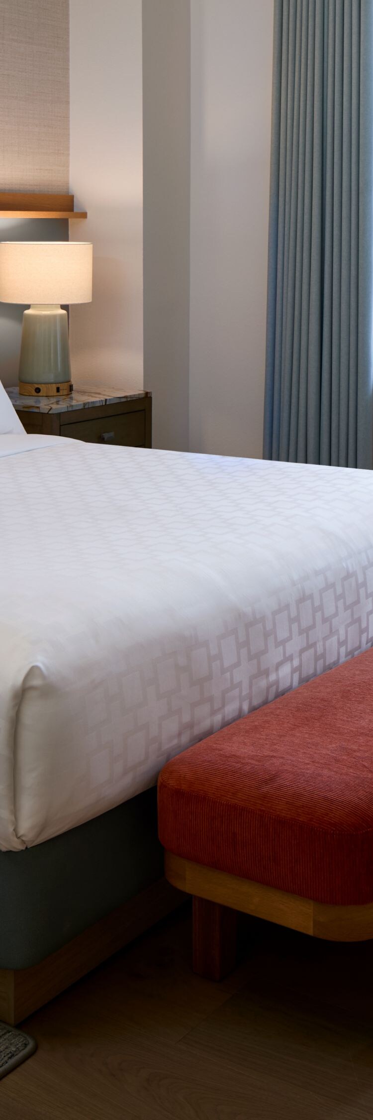 King Bed Windows Bay View