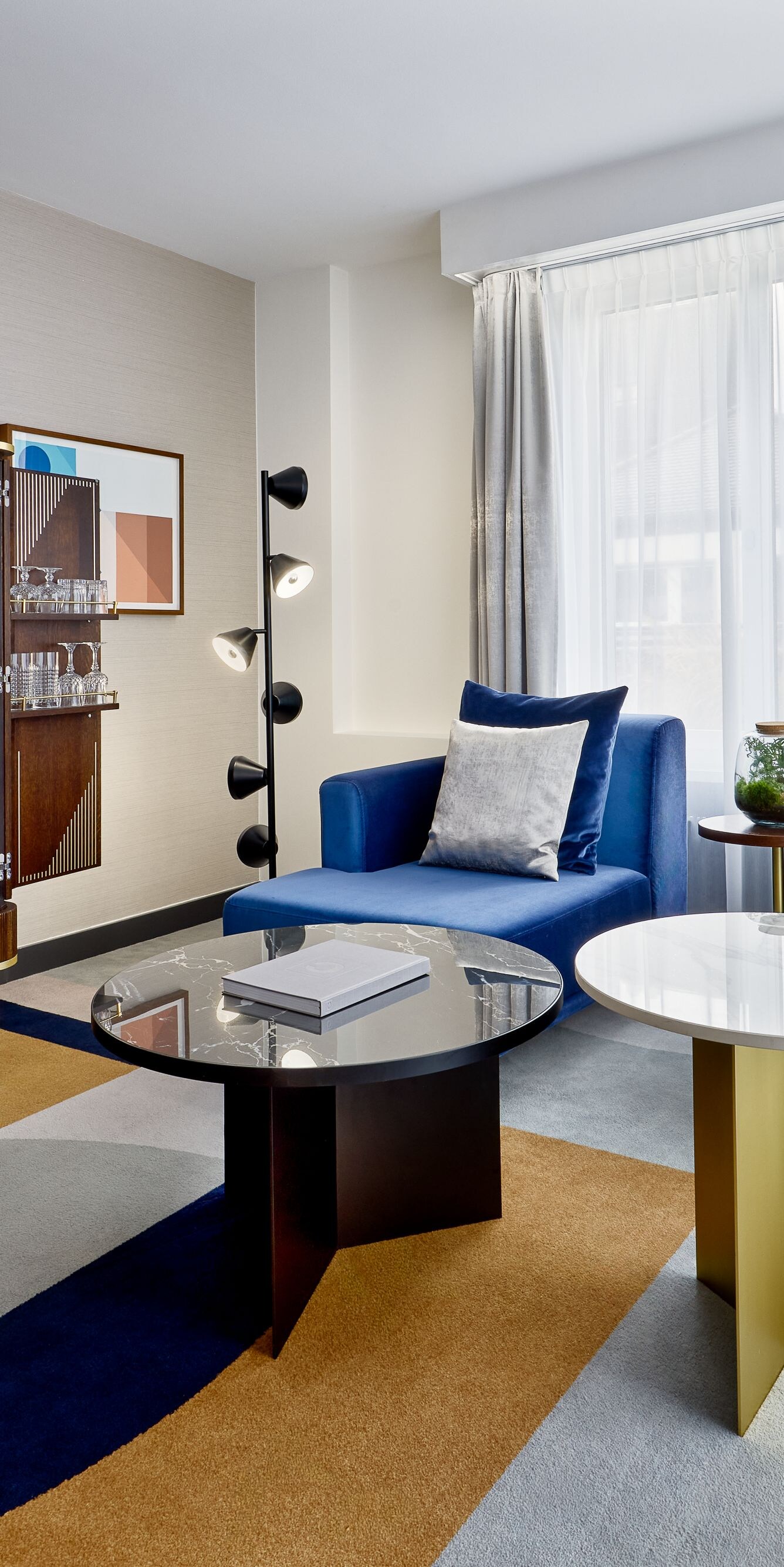 Hotelsuite – Sitzbereich im Wohnzimmer