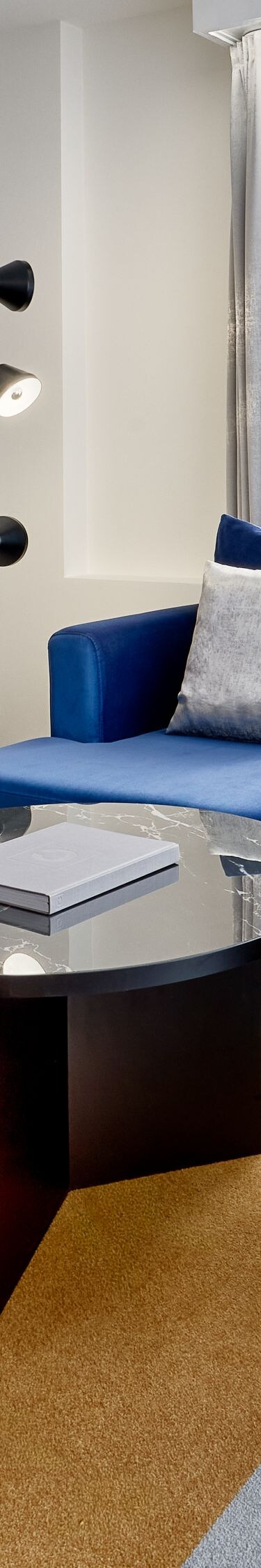 Hotelsuite – Sitzbereich im Wohnzimmer