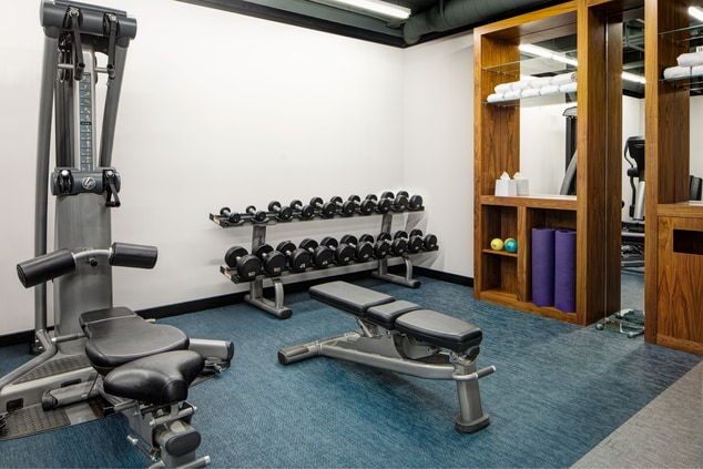 Recharge at our Downtown Denver Hotel Fitness Cent