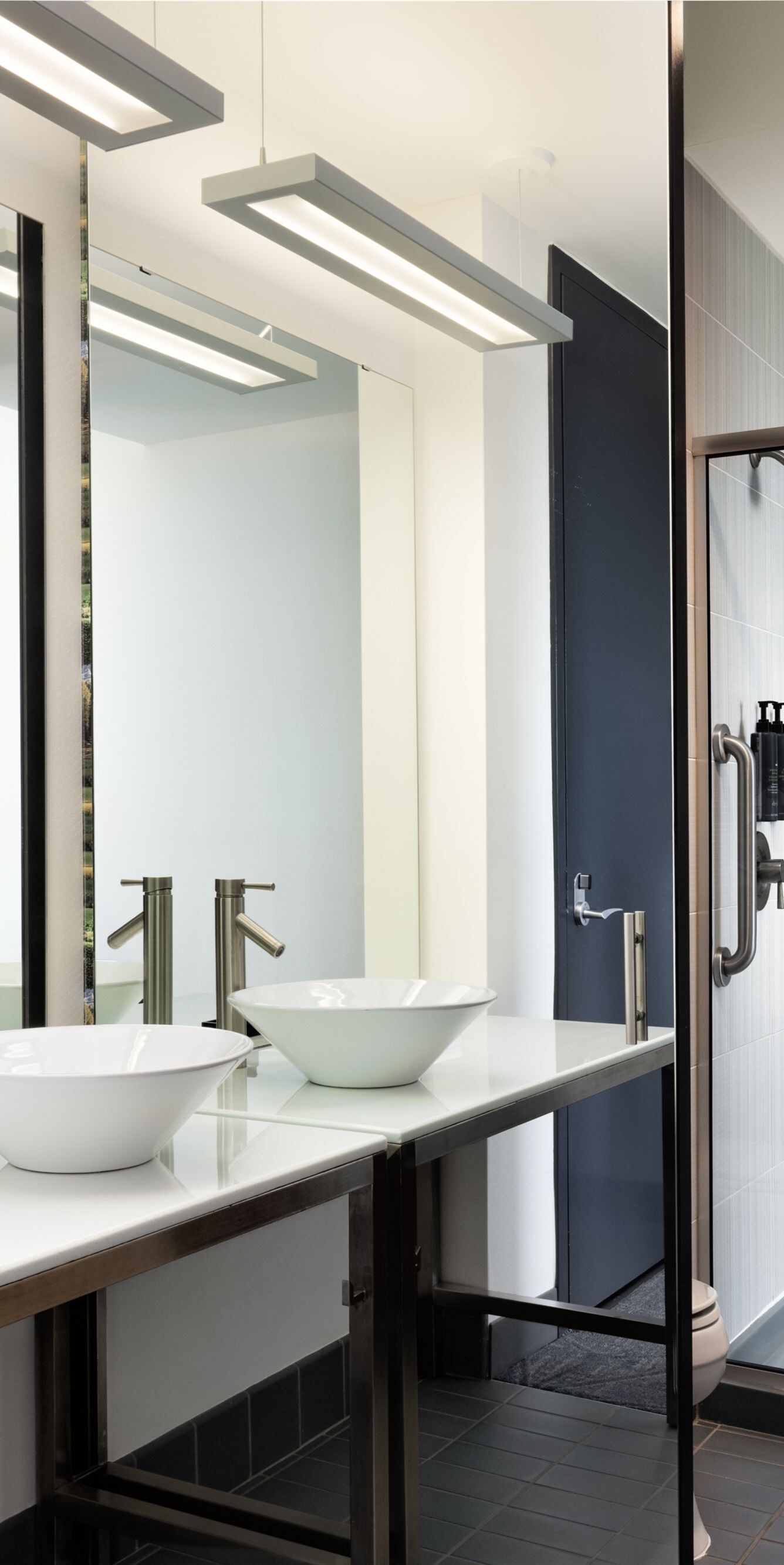 Bathroom and shower
