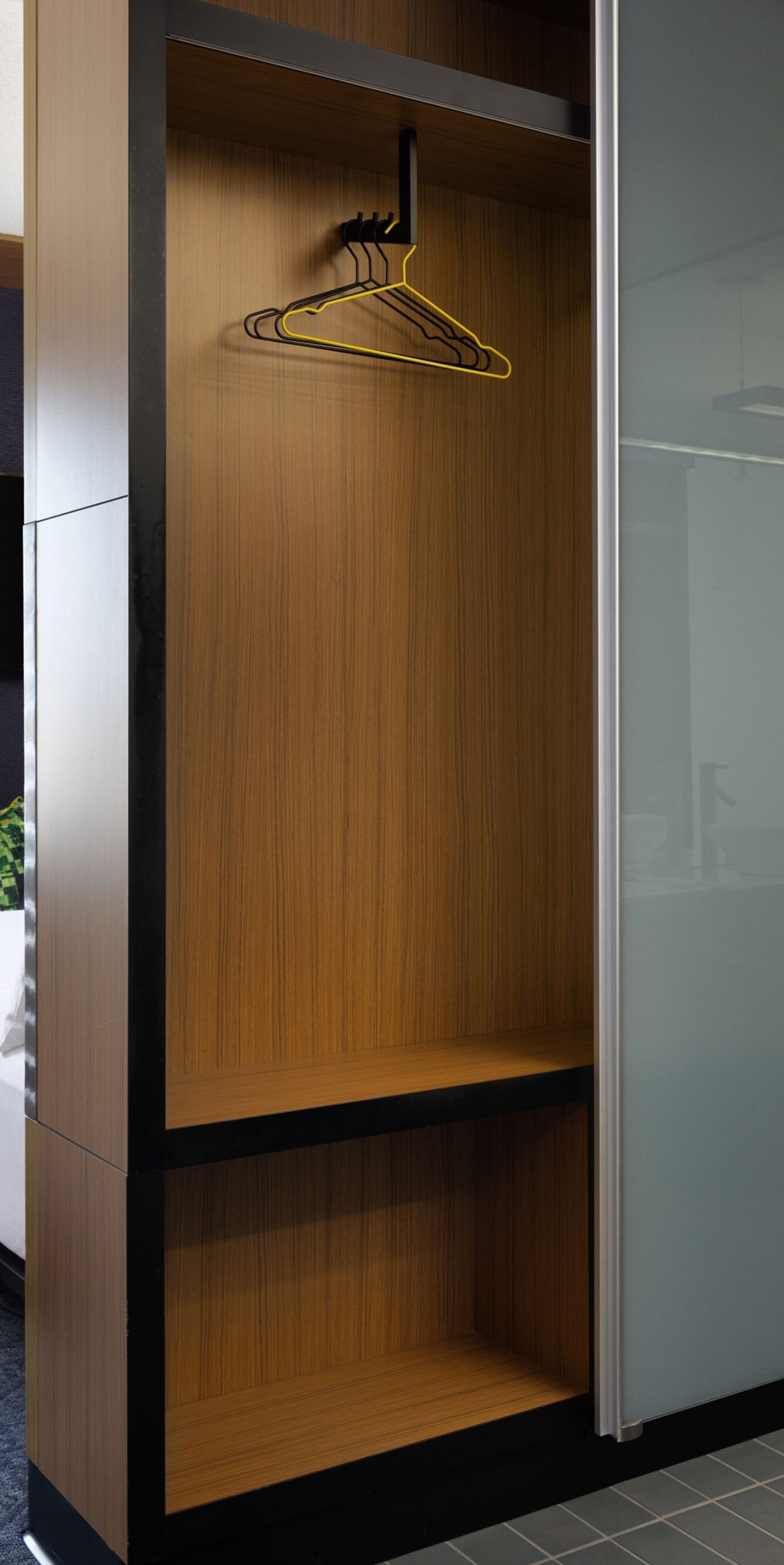 Room entry and closet