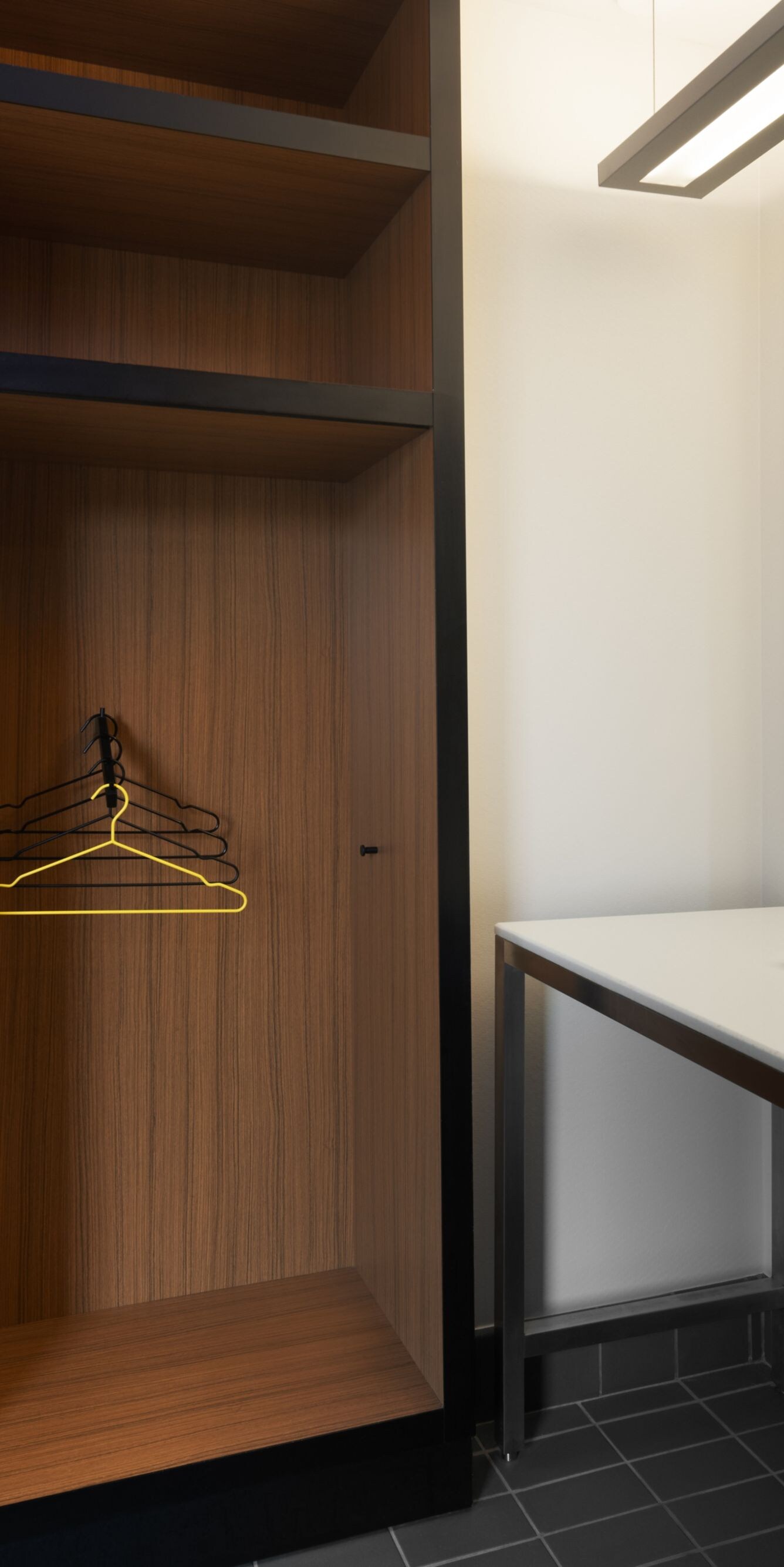 Closet and vanity