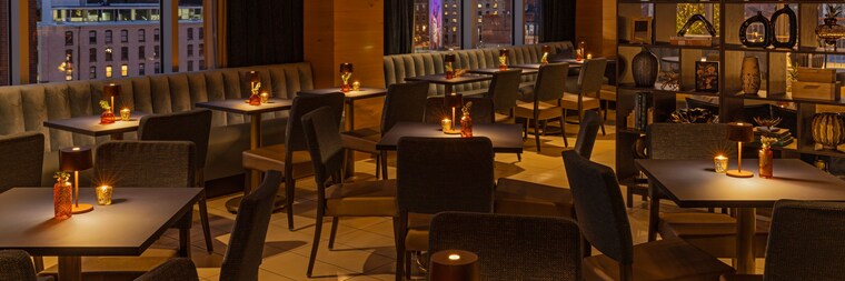 Blu Violet Rooftop Bar | Providence Restaurant | Marriott Bonvoy