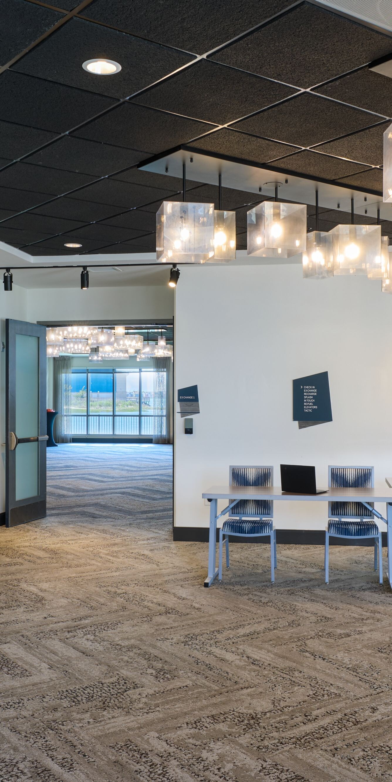 Pre-function space at Aloft Ocean City