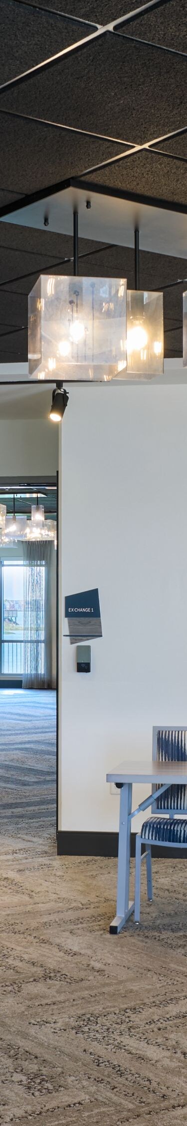 Pre-function space at Aloft Ocean City