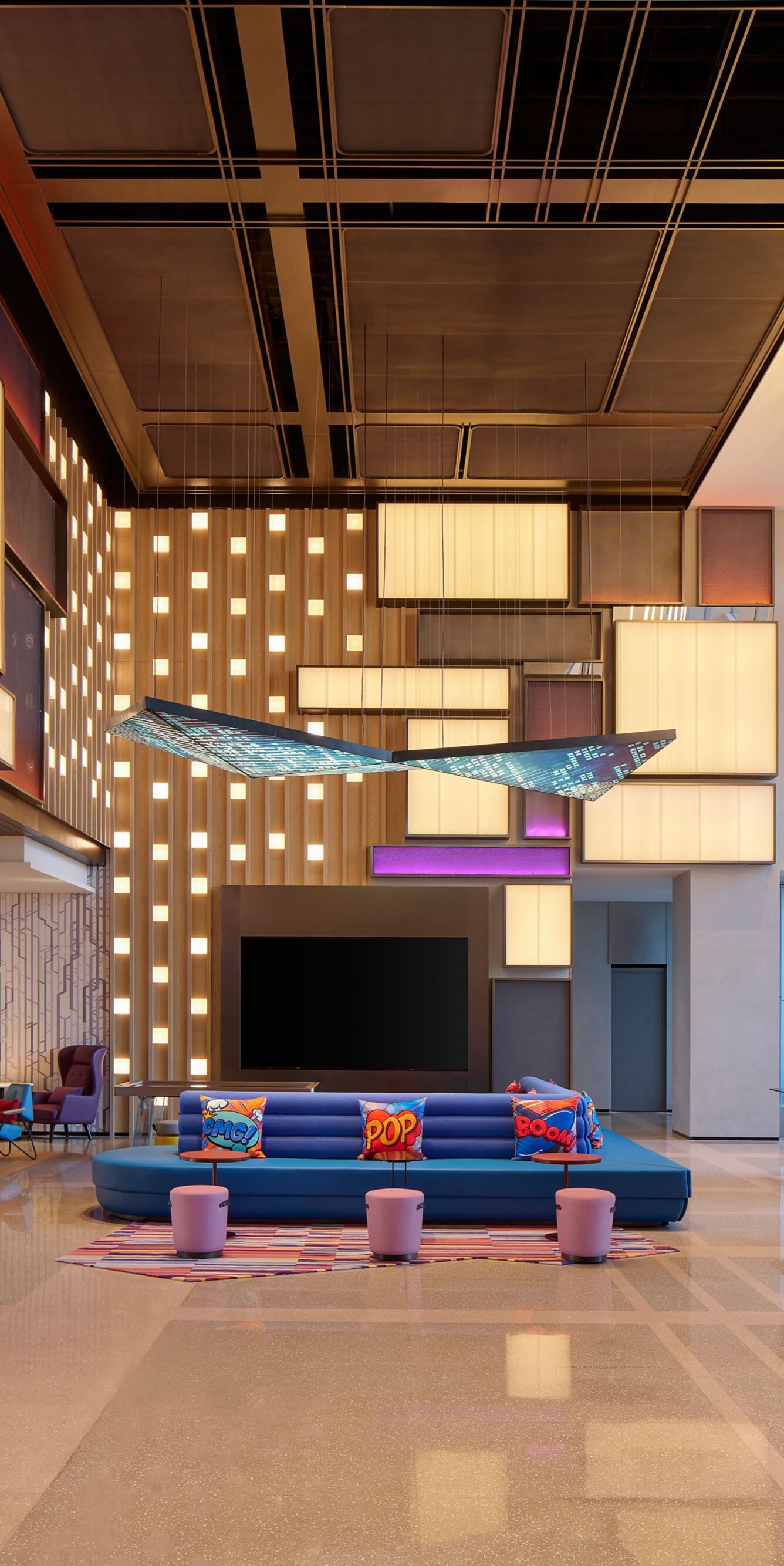 Lobby seating
