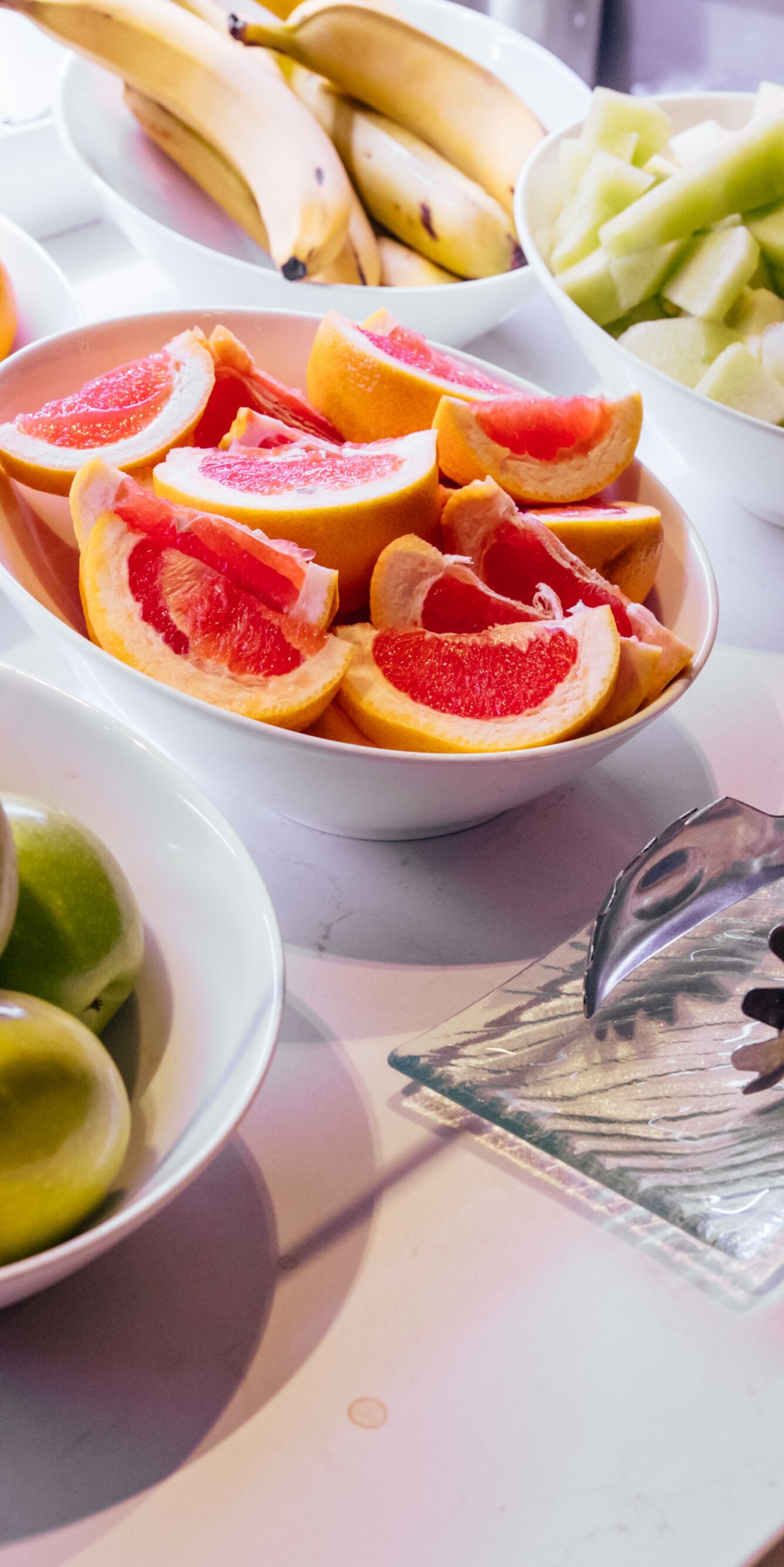 variety of fruits offered at ac kitchen