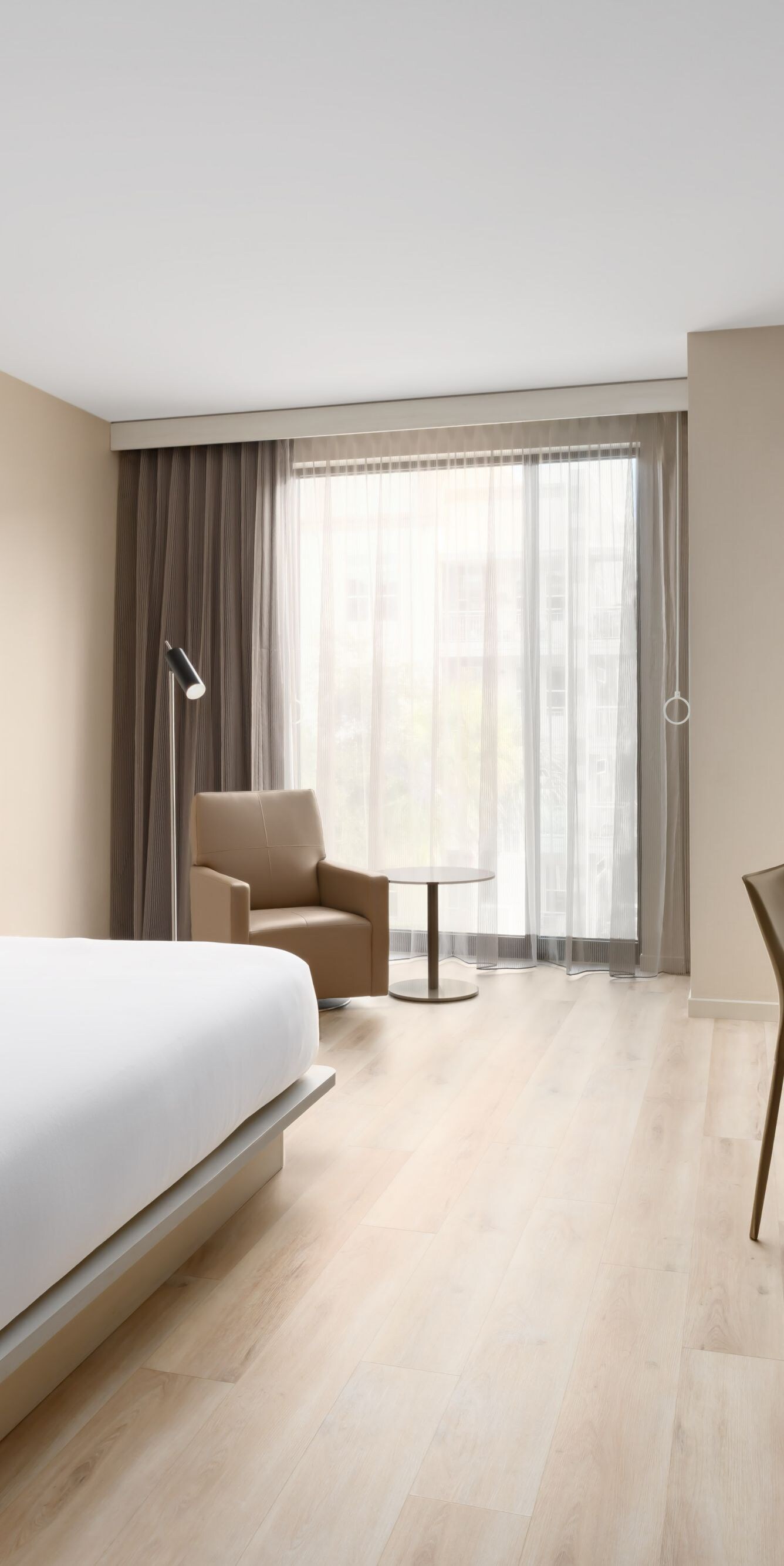 ADA 1 King Bed Room with accessibility features