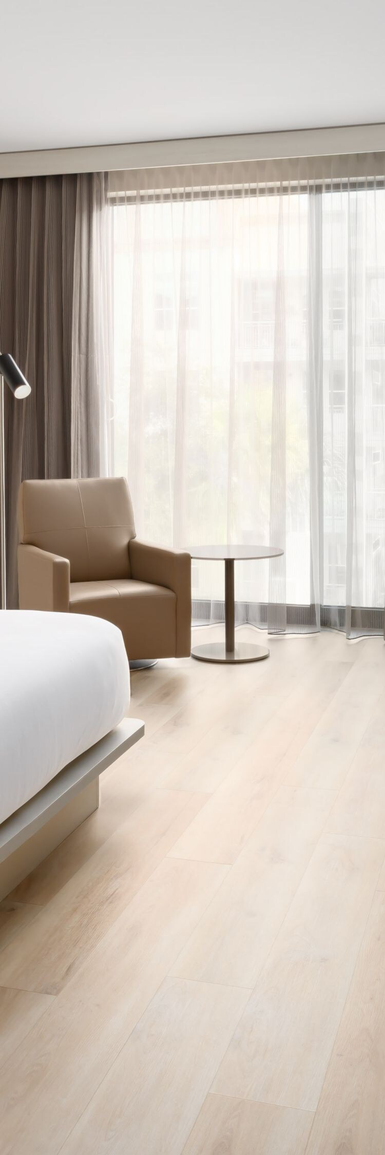 ADA 1 King Bed Room with accessibility features