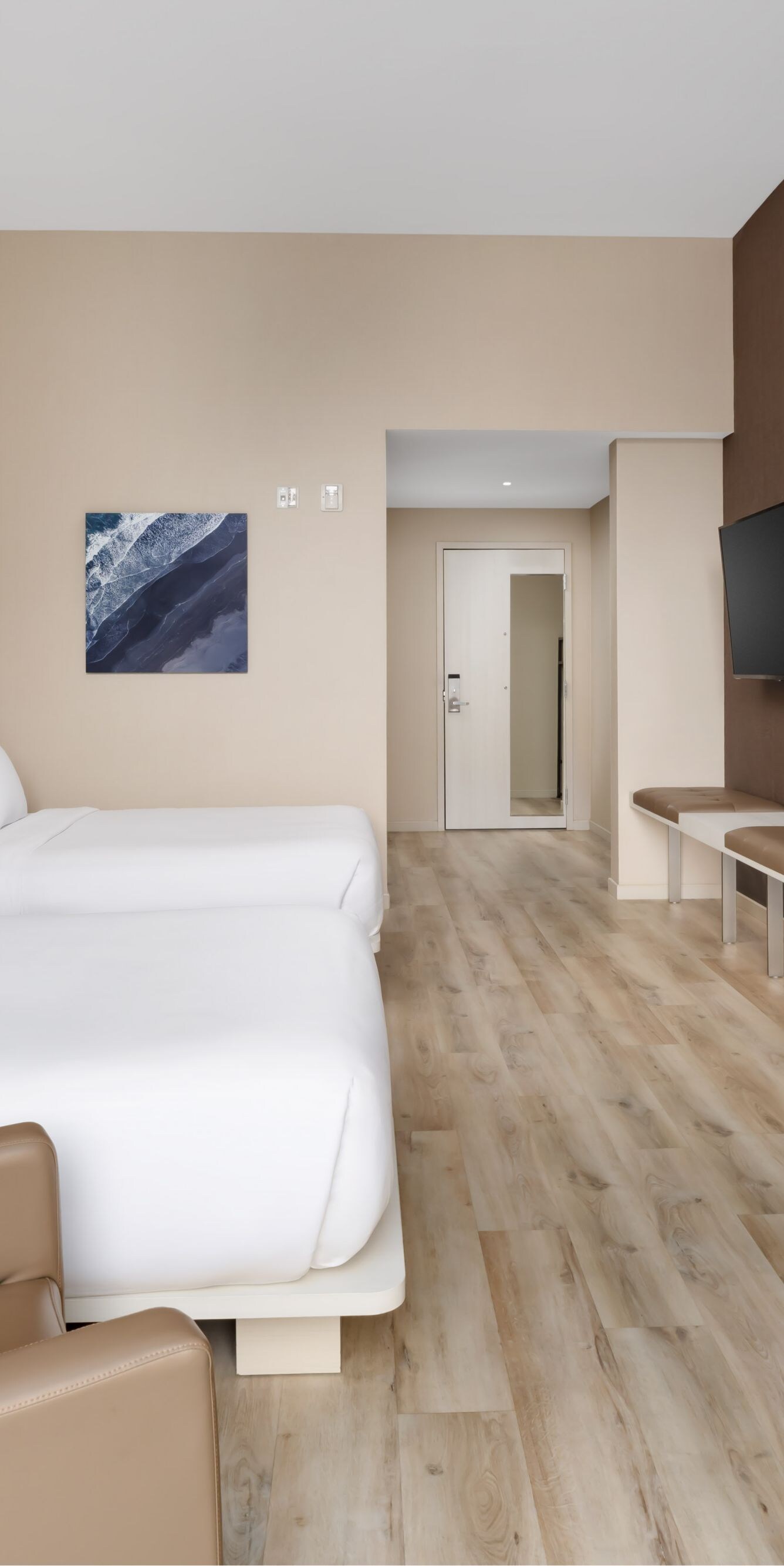 ADA 2 queen beds room with accessibility features