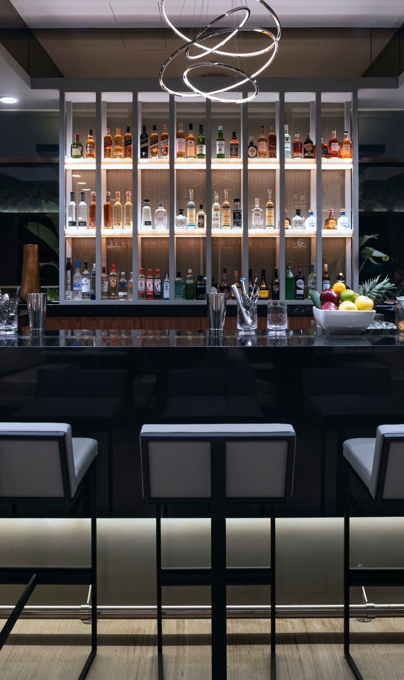 AC Lounge Bar - Night time