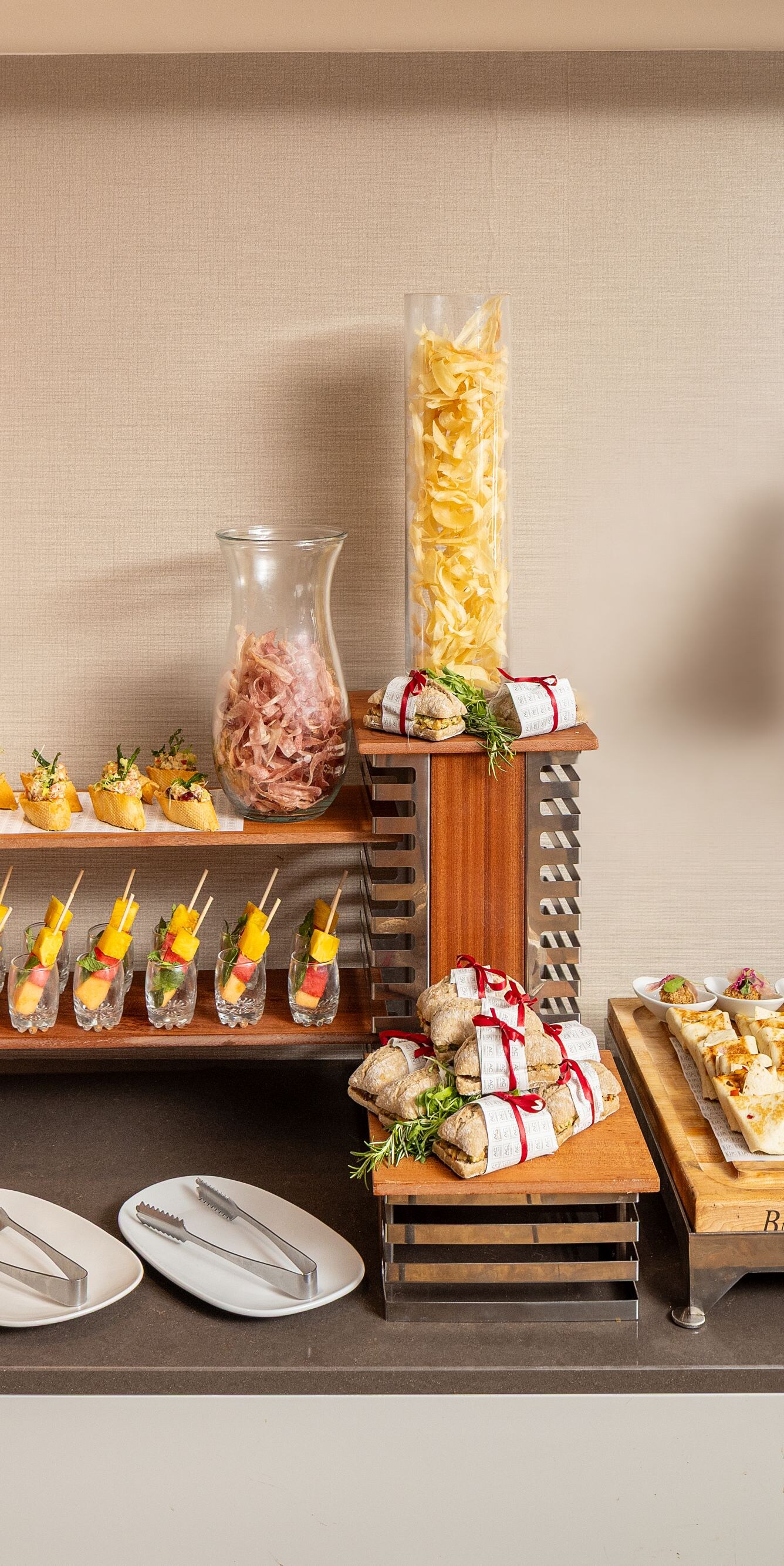 Servicio de catering de la sala de reuniones