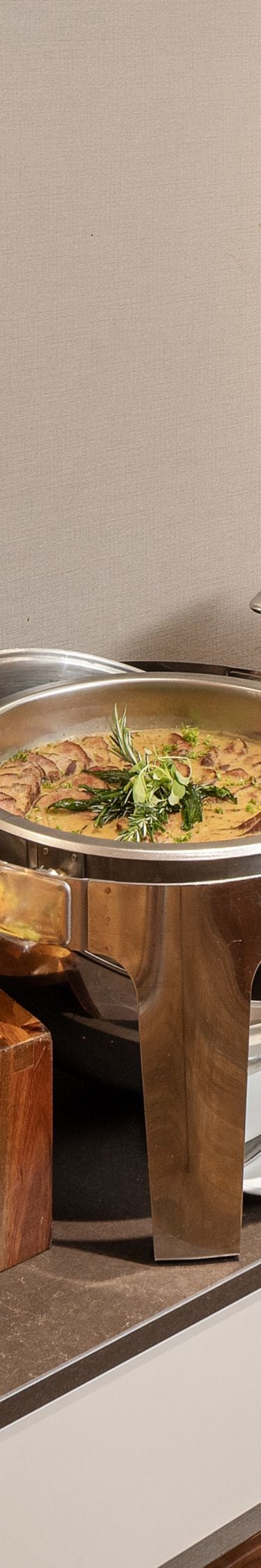 Servicio de catering de la sala de reuniones