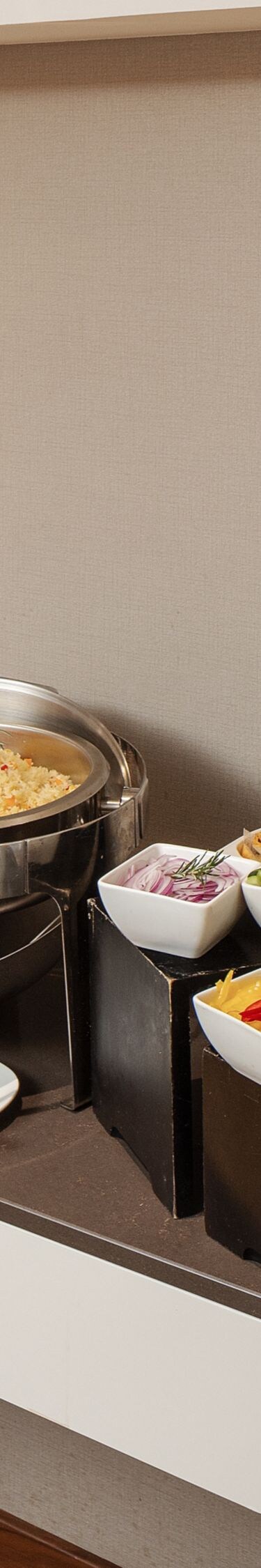 Servicio de catering de la sala de reuniones