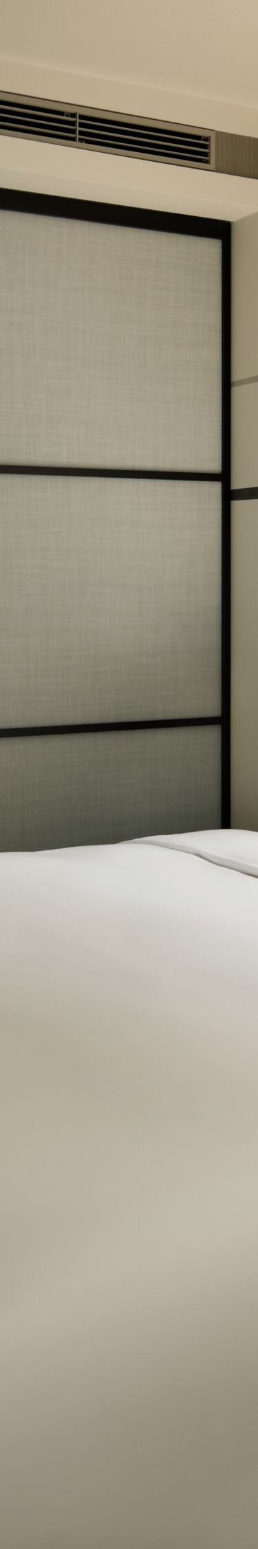 King guest room with modern design
