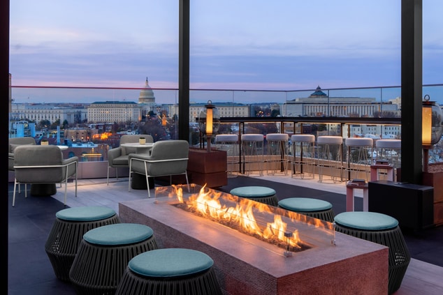Rootop Firepit