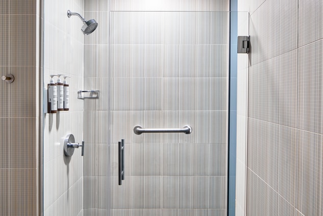 View of shower.