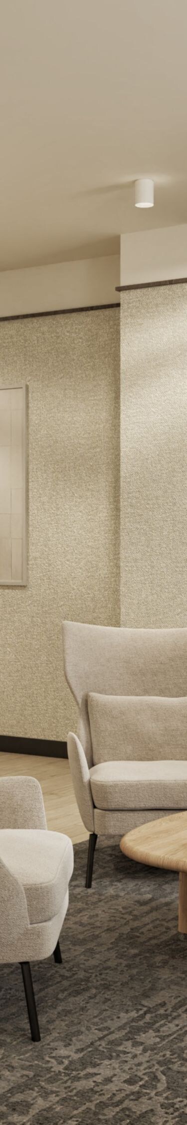 Pricipal Suite Sitting Room with kitchenette