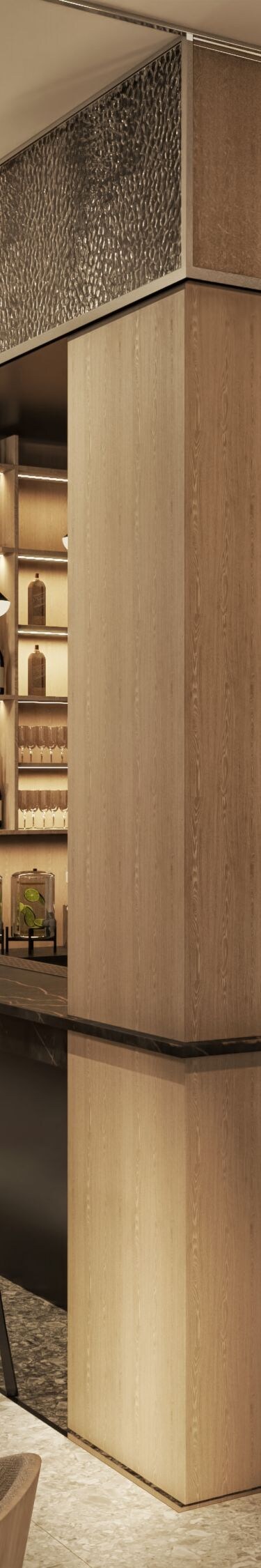 Lounge Bar with bar and sitting area view