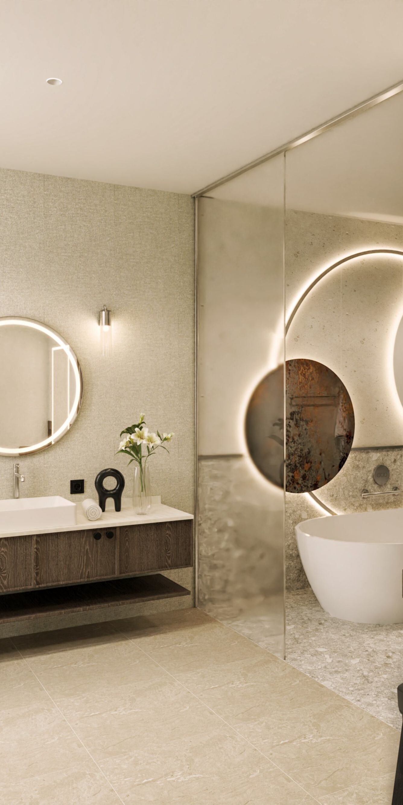 Principal Suite whole bathroom view