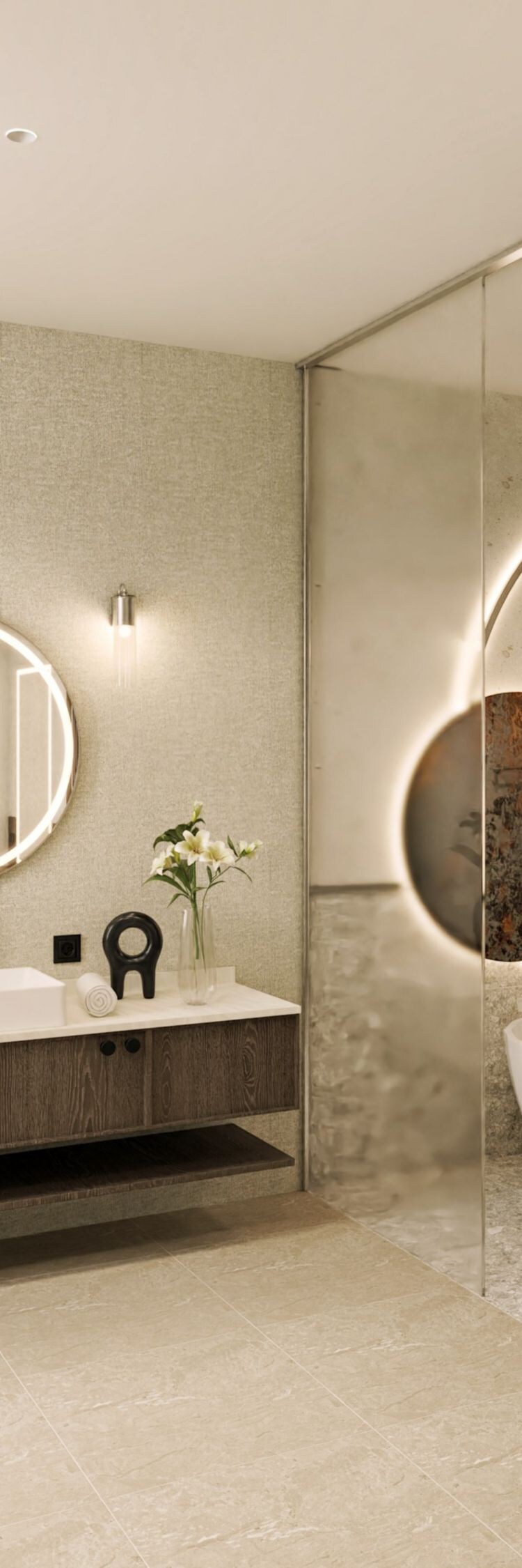 Principal Suite whole bathroom view