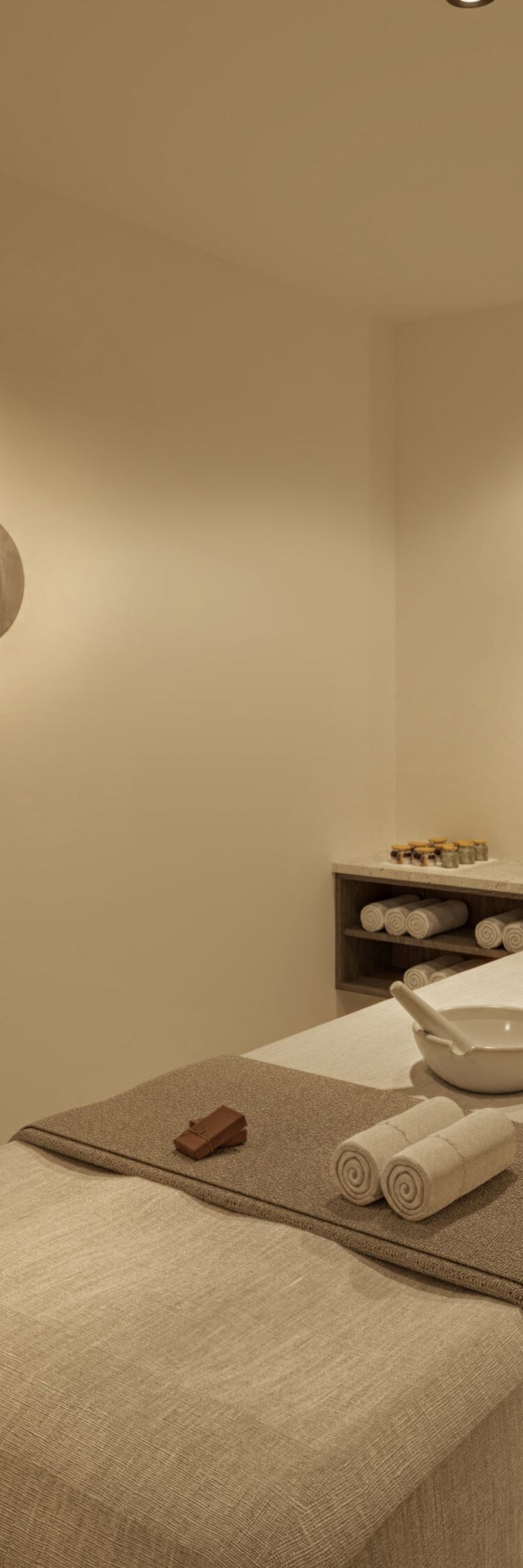 Treatment room in wellness zone