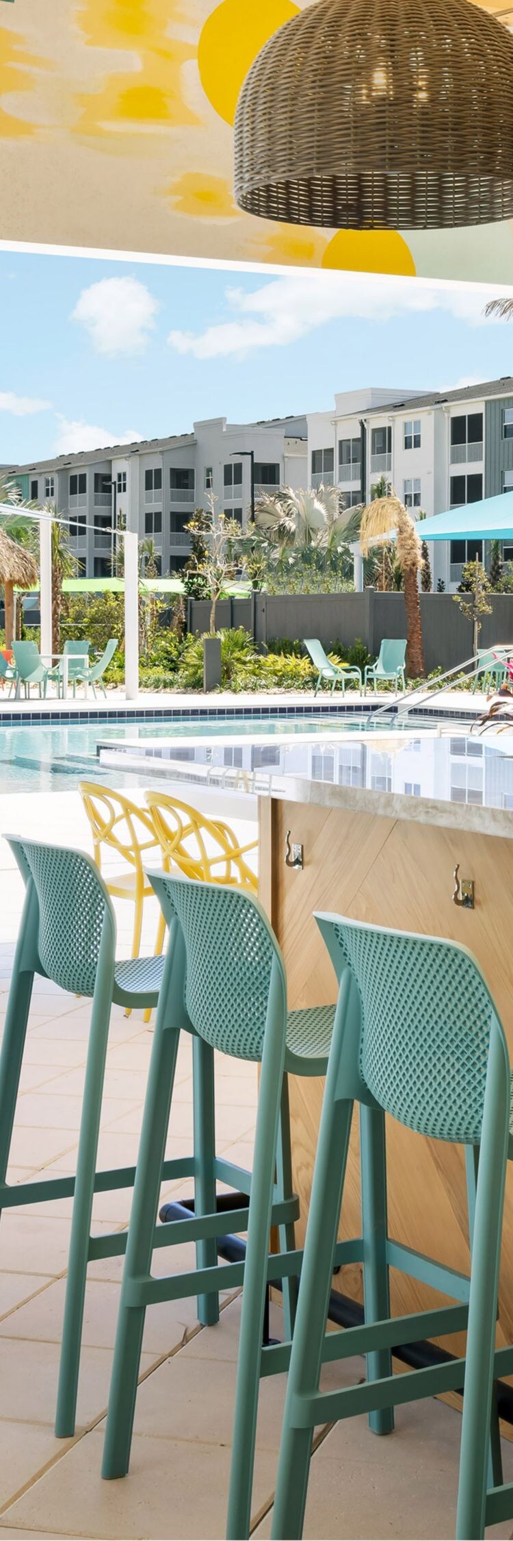 Aqua Bar and Grille at Resort in Orlando.