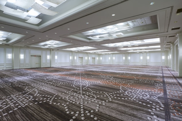 Photo of an empty ballroom