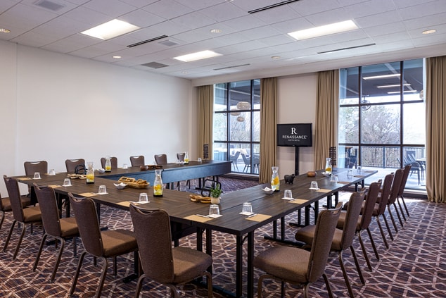 Image of conference room with large windows