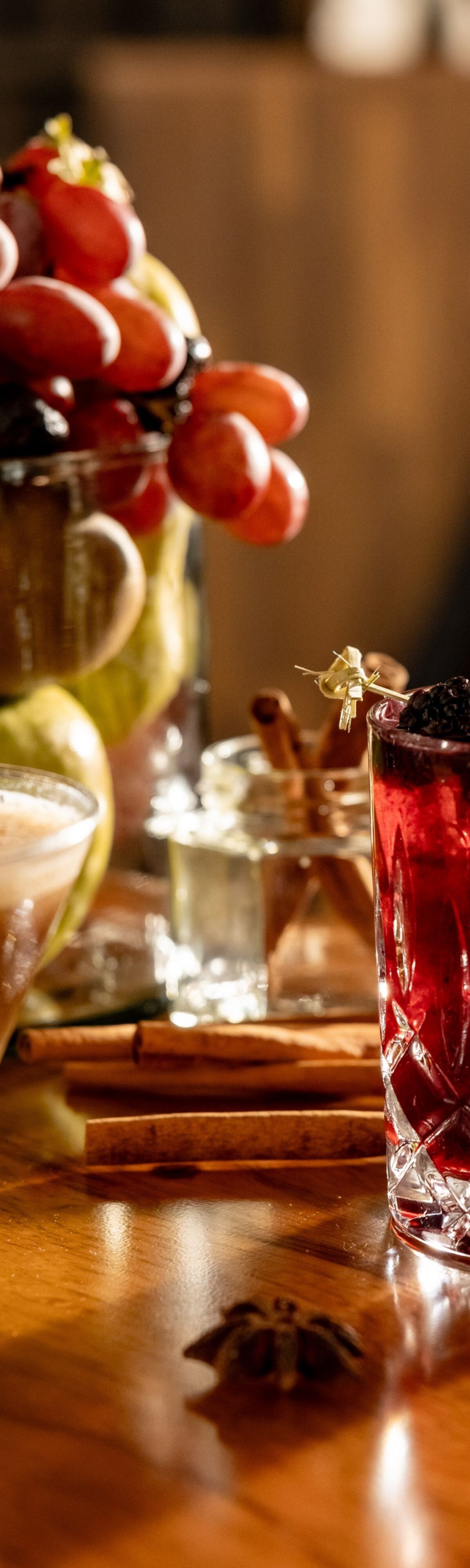 Seasonal Cocktails at Whiskey Moon
