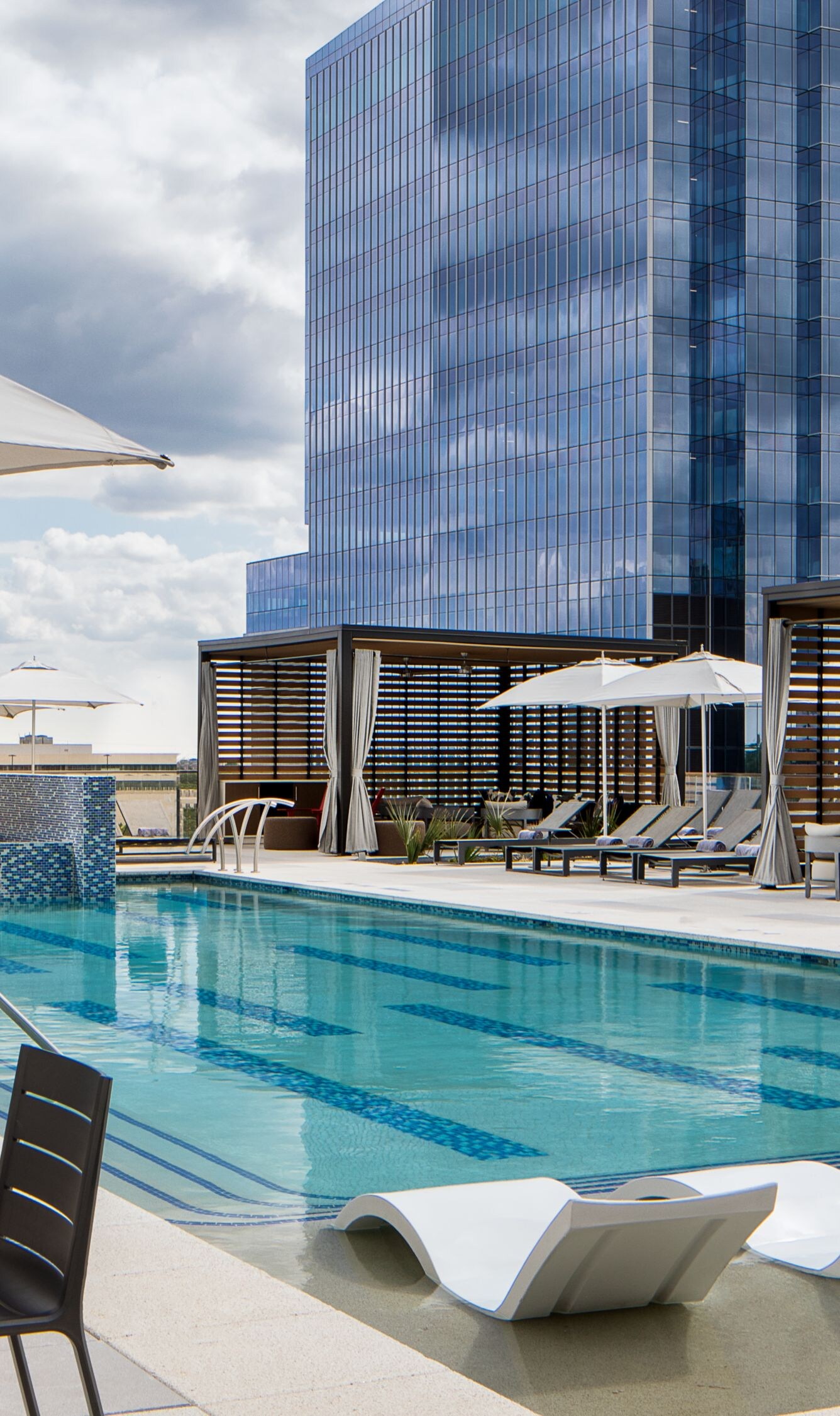 Pool deck