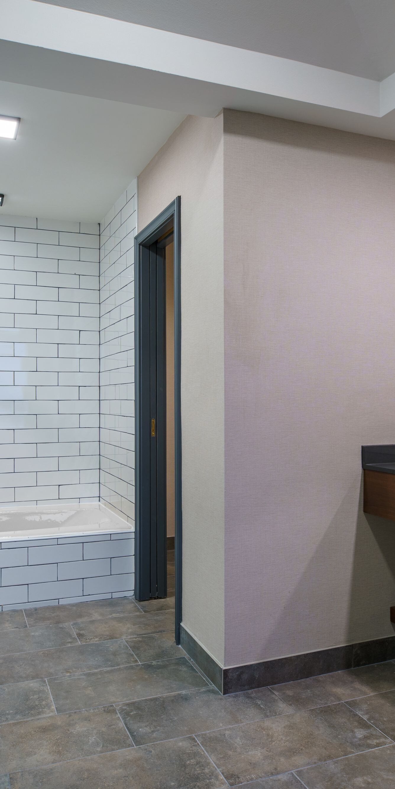 Bathroom shower and tub