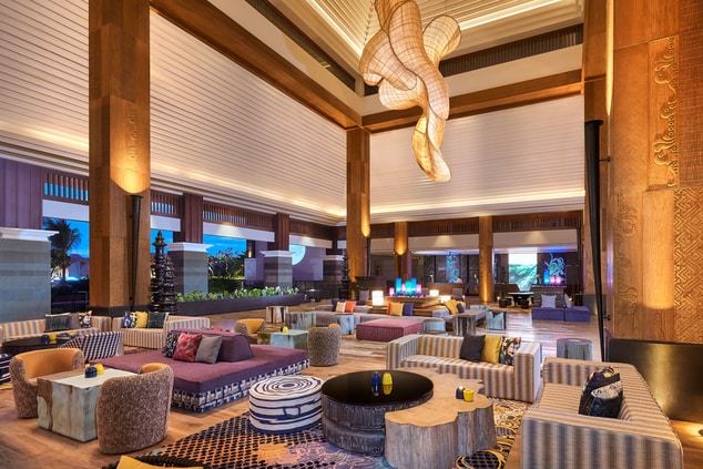 Renaissance bali nusa dua resort hotel lobby