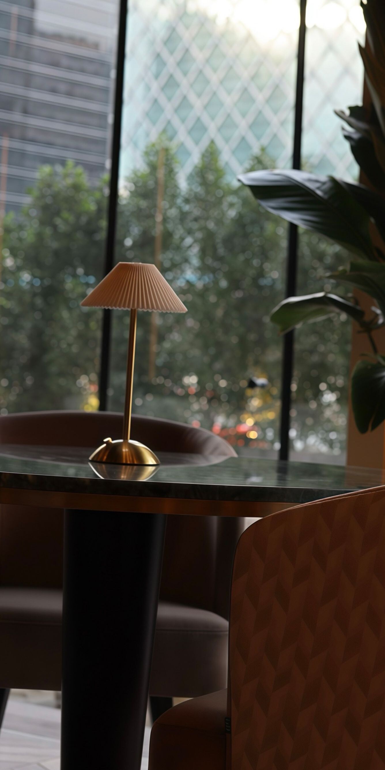 Indoor seating space