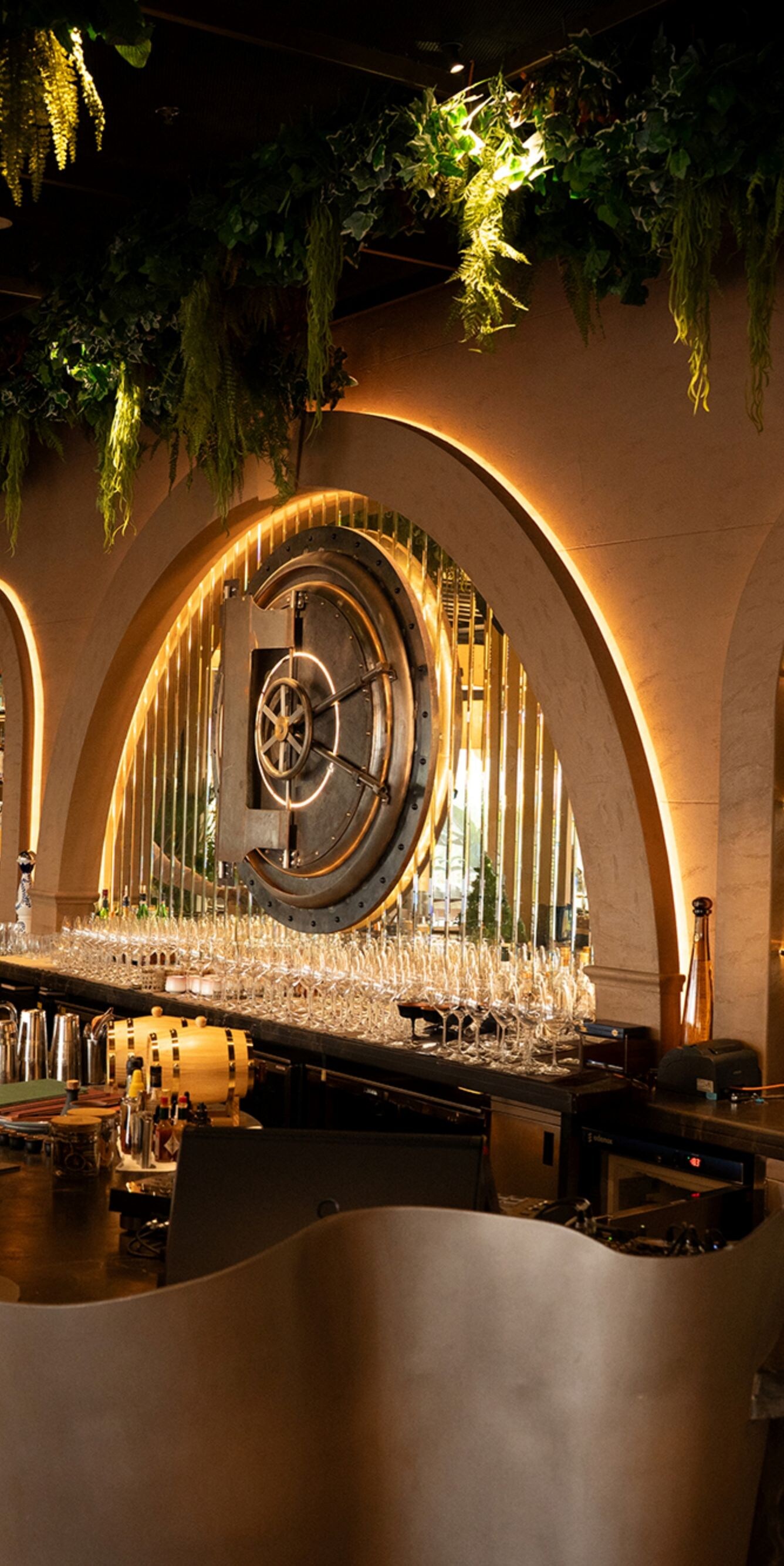 The Banc bar seating