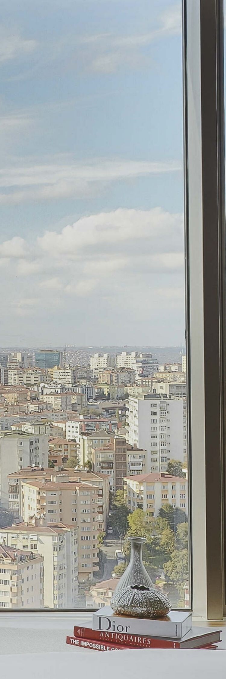 Club king yataklı odadan Boğaz manzarası