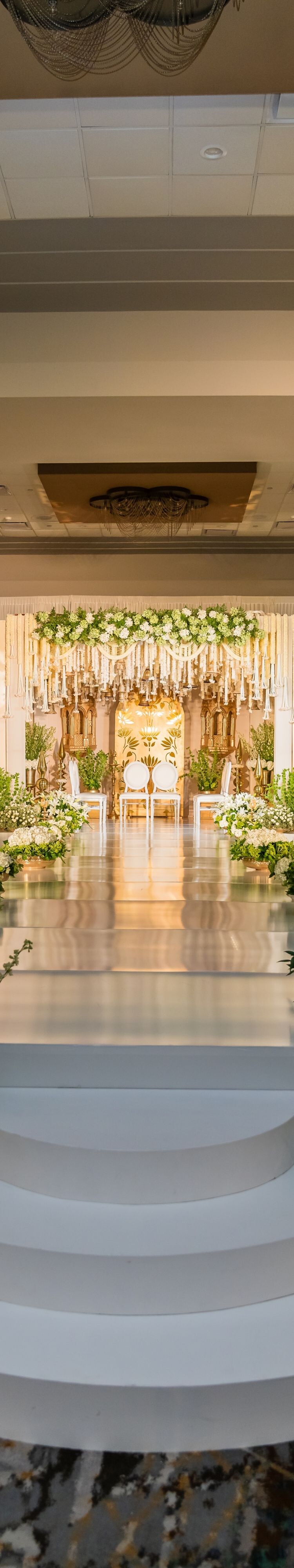 Indian Wedding - Entry way both bride & groom