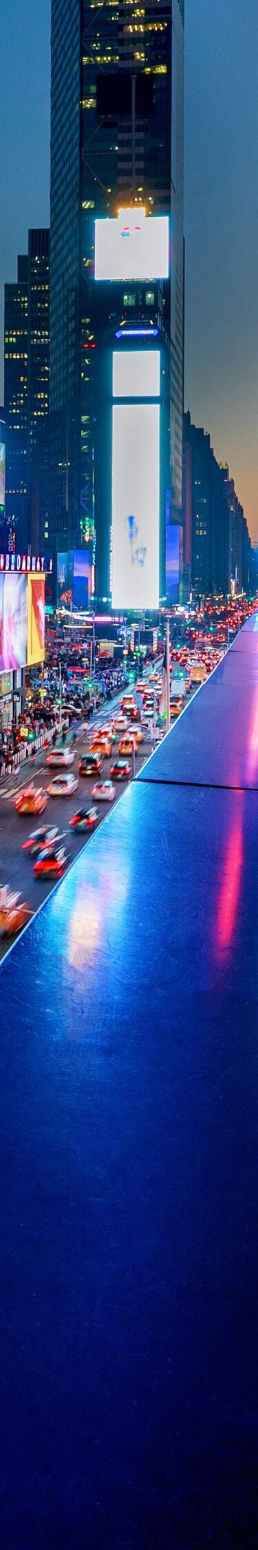 Zimmer in NYC mit Terrasse und Blick auf den Times Square