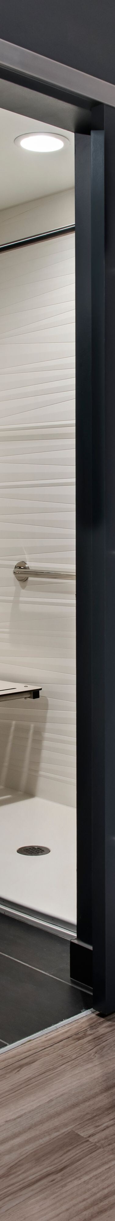 Accessible Bathroom - Roll-In Shower