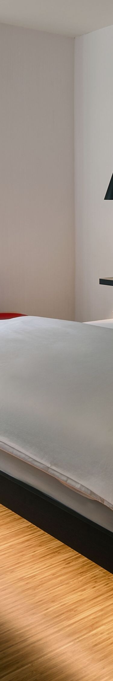 Accessibility guest room with a mural view