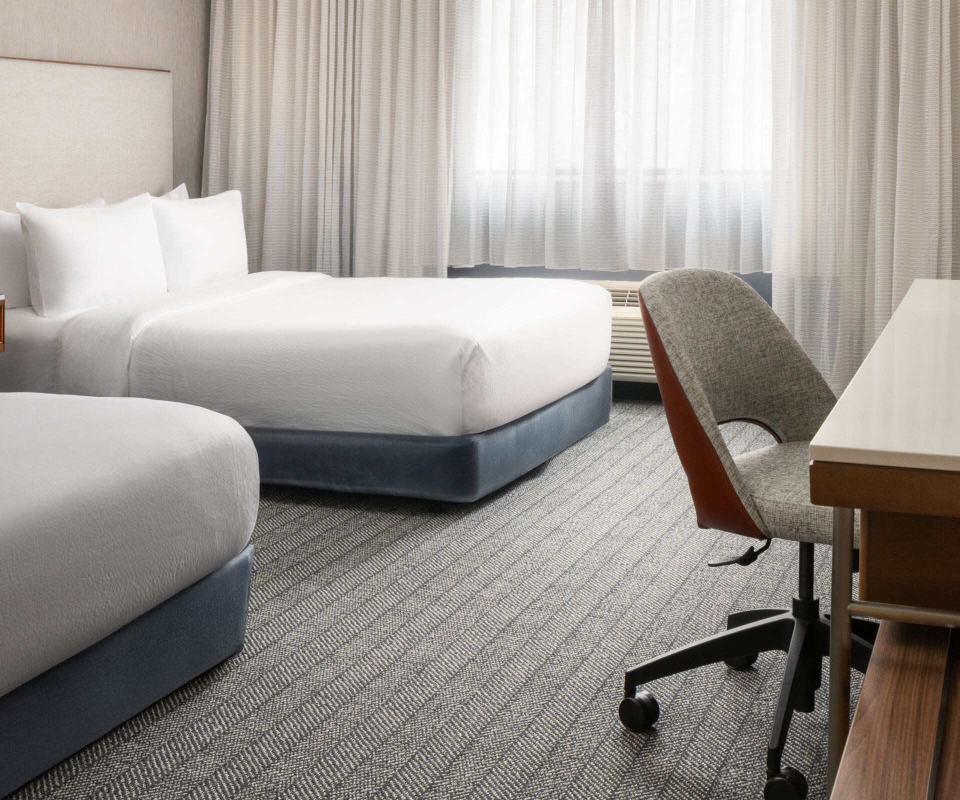 Queen/Queen Accessible Room with amenities.