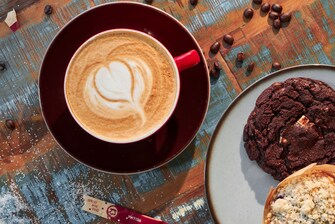 #Hashtag Coffeeshop - Coffee and Cookie