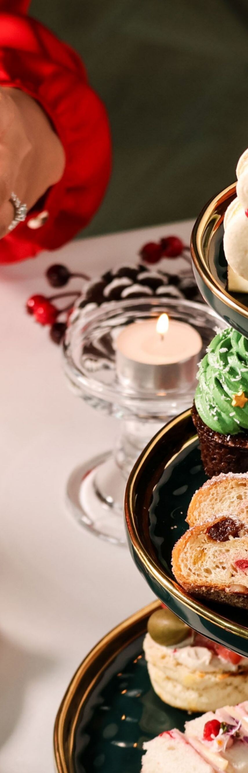 Festive, Afternoon tea, Christmas, Celebration