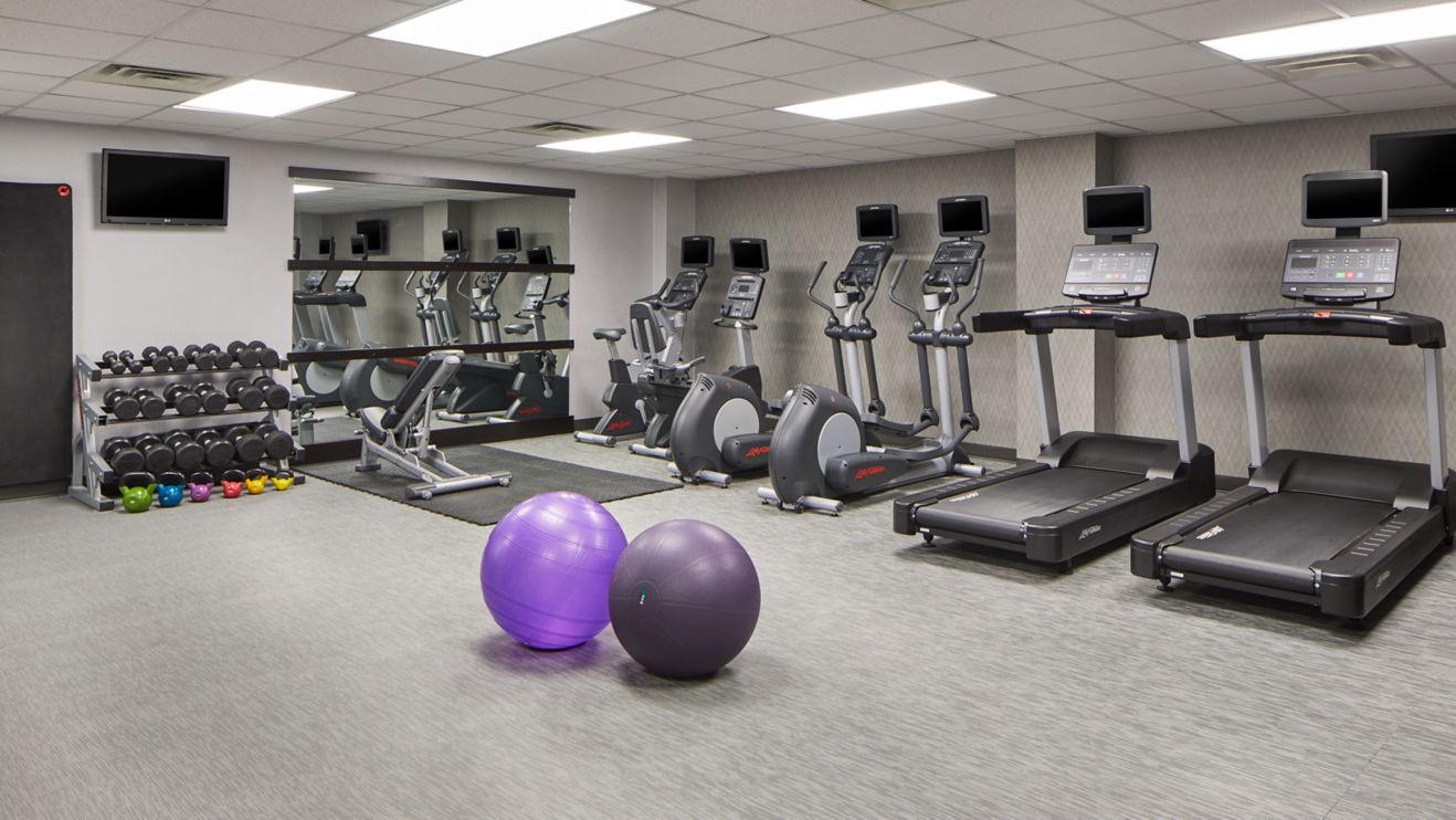 cardio area in fitness center
