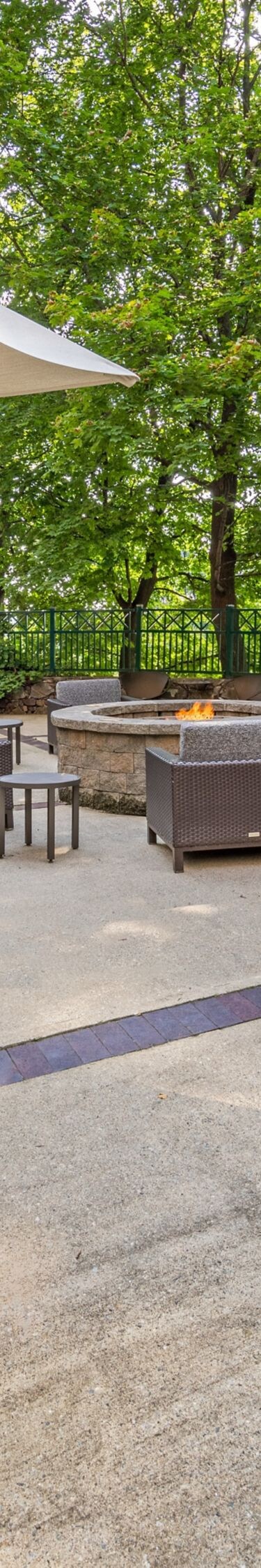 Patio Seating and Fire Pit