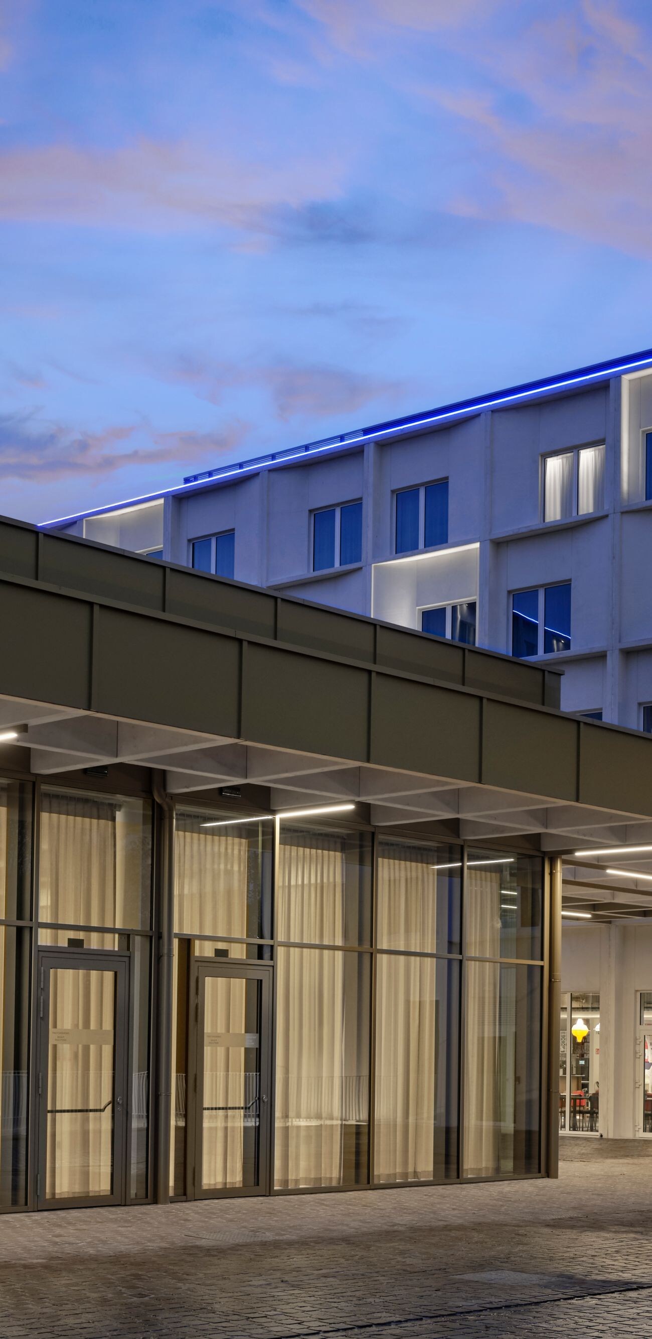 conference venue exterior, business hotel Ghent