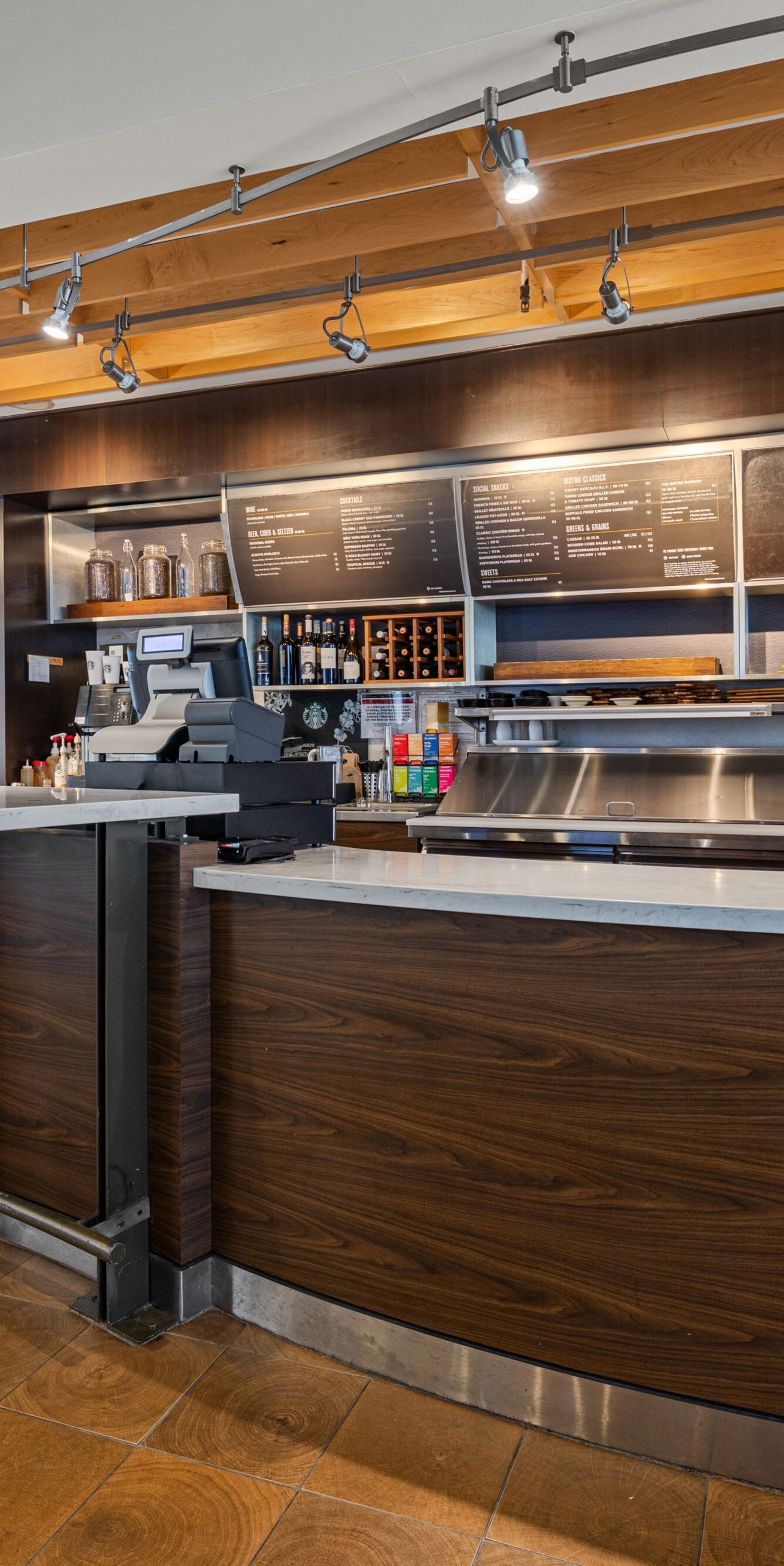 The Bistro counter with bar seating