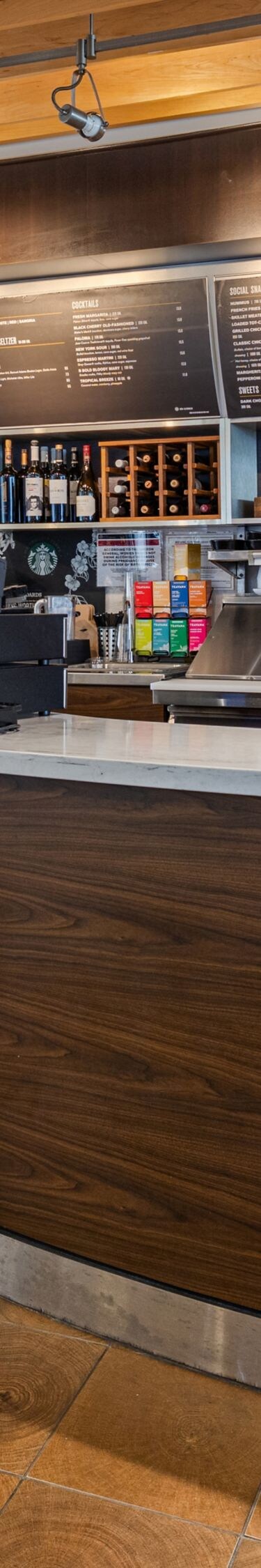 The Bistro counter with bar seating